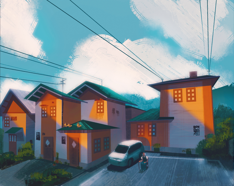 Illustration for article titled Beautiful Paintings Of Pokemon's Kanto Region